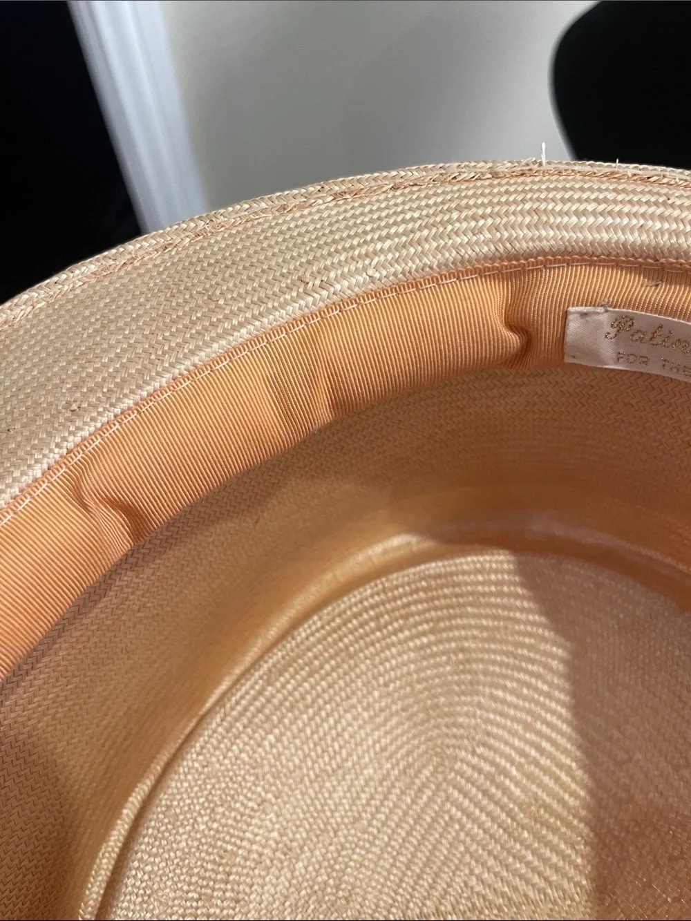Vintage Patina Millinery for Ritz Carlton Straw Hat